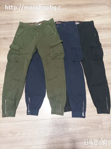 Мъжки карго панталони - три цвята, снимка 1