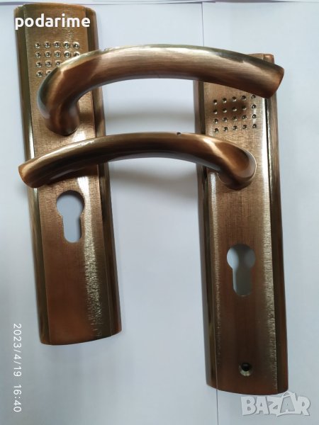 Дръжки за китайски брави с междуцентрие 50 мм, снимка 1