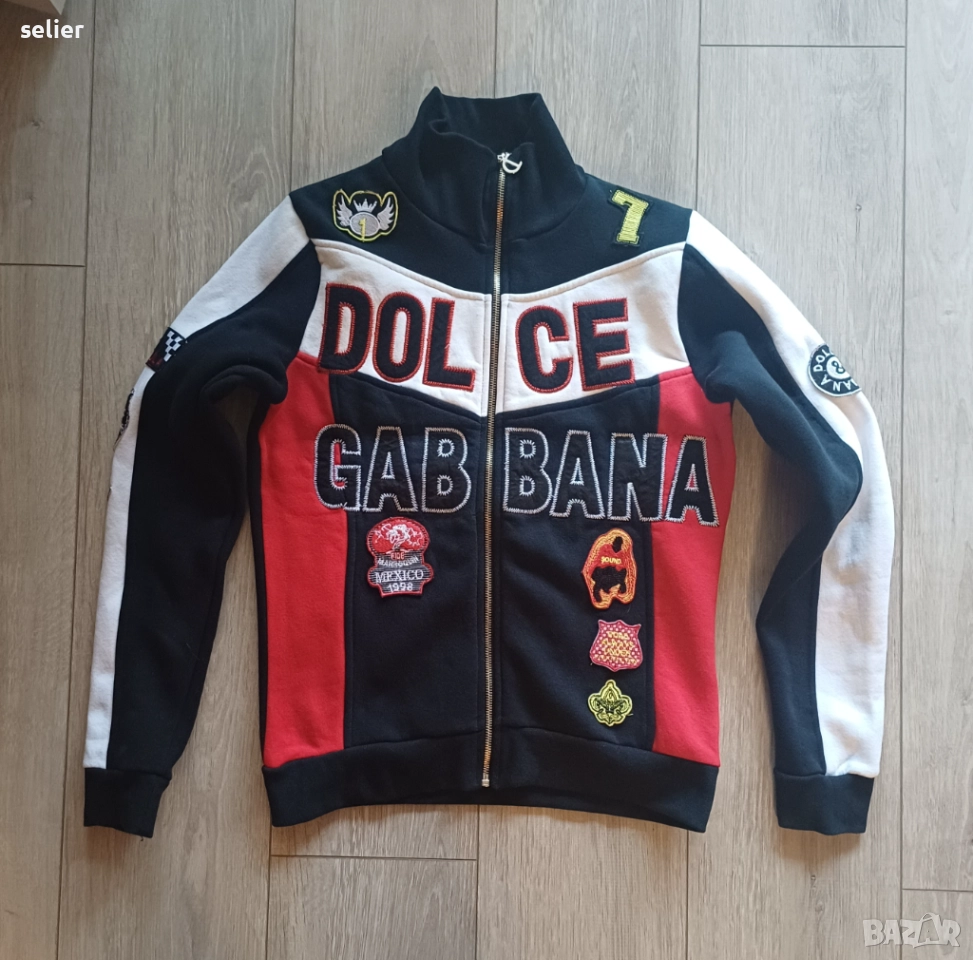 DOLCE & GABBANA-оригинално мъжко горнище Размер-M MADE IN 🇮🇹 ITALY  Много запазено,като ново.Слага, снимка 1