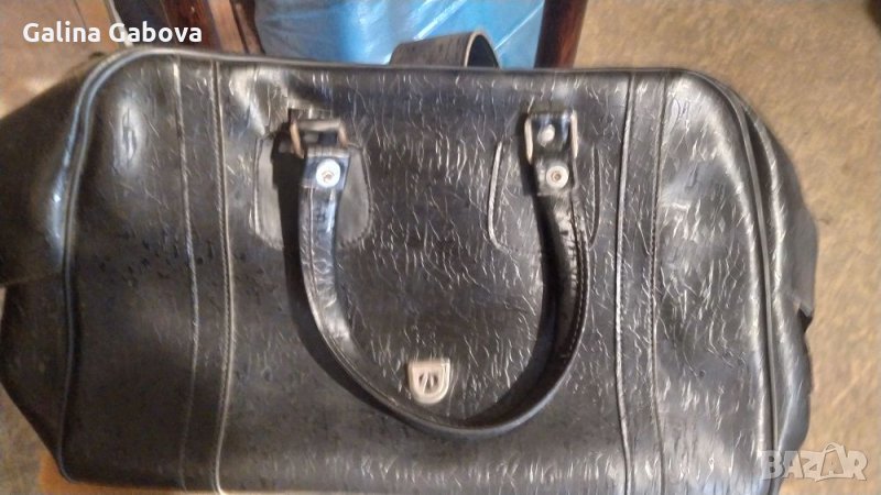 Кожена чанта и сак, снимка 1