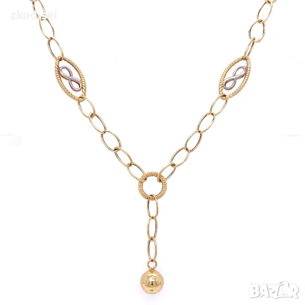 Златно колие 4,87гр. 51,5см. 14кр. проба:585 модел:31005-2, снимка 1