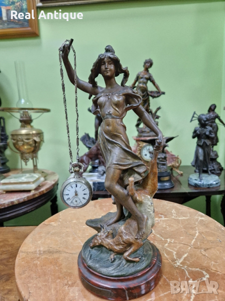 Чудесен антикварен колекционерски джобен часовник , снимка 1