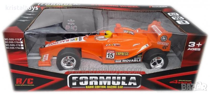 Детска играчка Кола формула с радиоуправление, снимка 1
