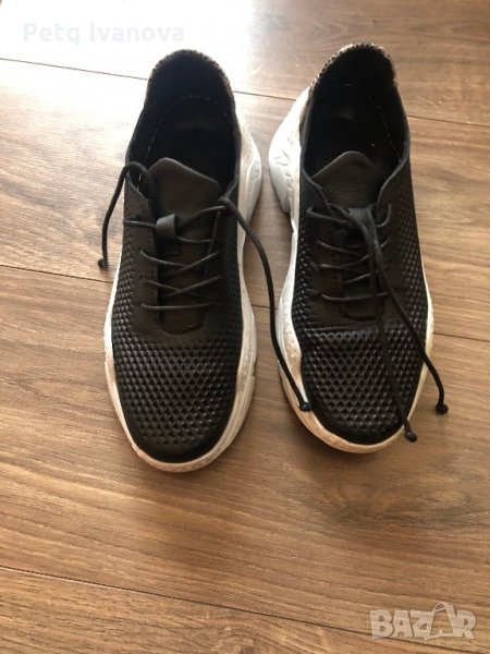 Дамски кецове естествена кожа, снимка 1