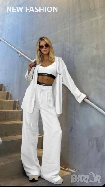 Дамски Комплект -3 Части ✨PRADA, снимка 1