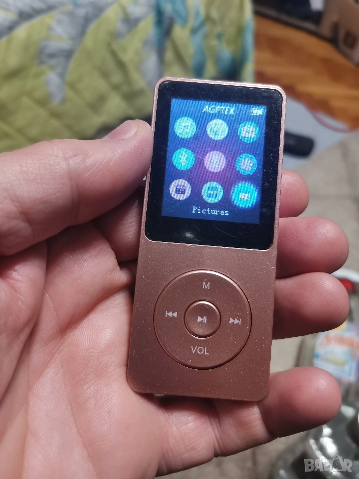 Музикален плеър Agptex A02T - 8 GB, Bluetooth , снимка 1