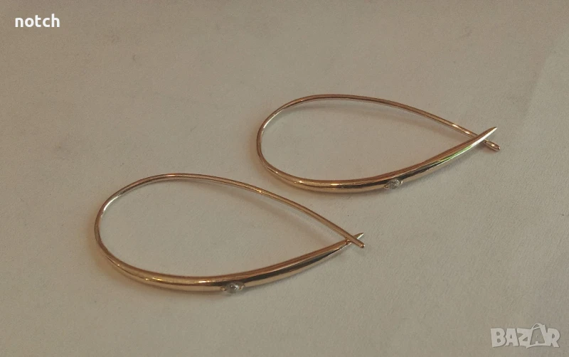 Златни обеци, снимка 1