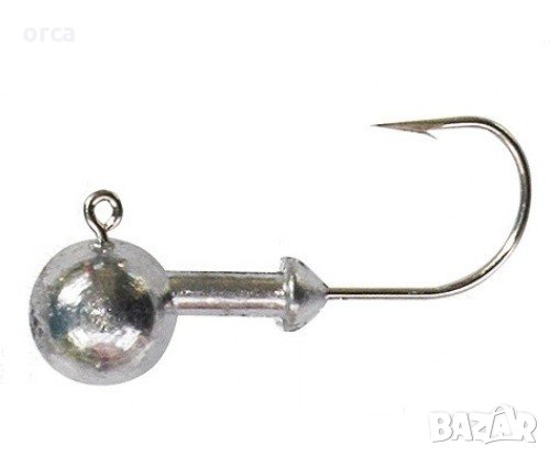 Джиг глава безцветна – за силиконови примамки, туистери и рибки, снимка 1