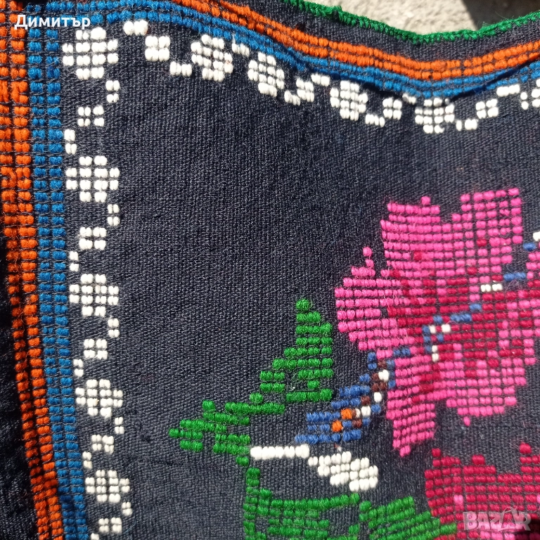 Етно Калъфка за възглавница ръчна изработка , снимка 1