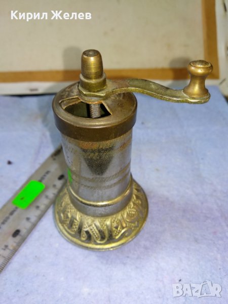 СТАРА ОРИЕНТАЛСКА МЕТАЛНА МЕЛНИЧКА За ПОДПРАВКИ РЯДКА КРАСИВА За КОЛЕКЦИЯ / МЕХАНА 42682, снимка 1