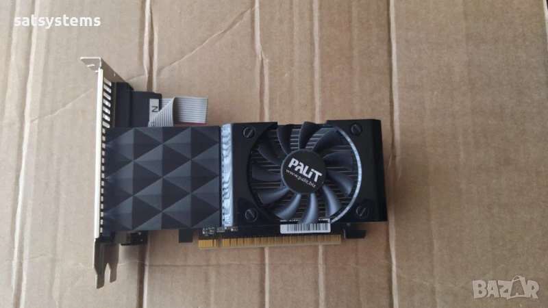 Видео карта NVidia GeForce Palit GT630 HDMI 2048MB GDDR3 128bit PCI-E, снимка 1