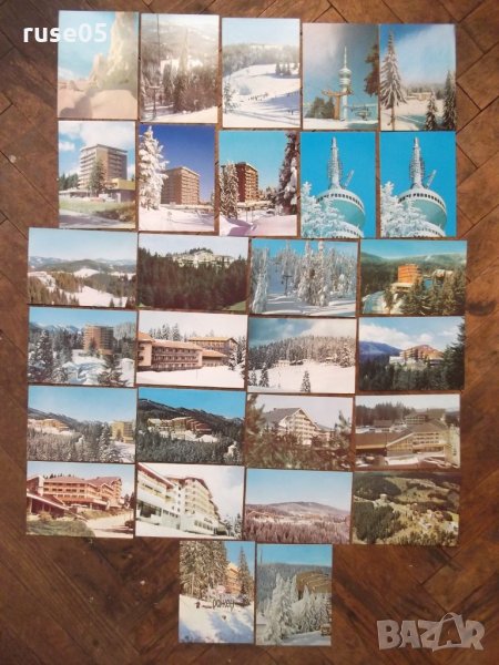 Лот от 28 бр. картички "Пампорово"*, снимка 1