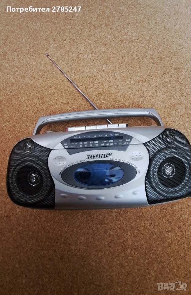 Радиокасетофон "Rising", снимка 1