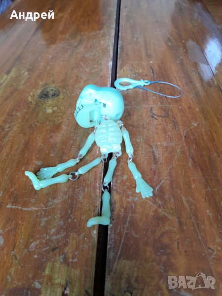 Стара играчка,сувенир скелет, снимка 1