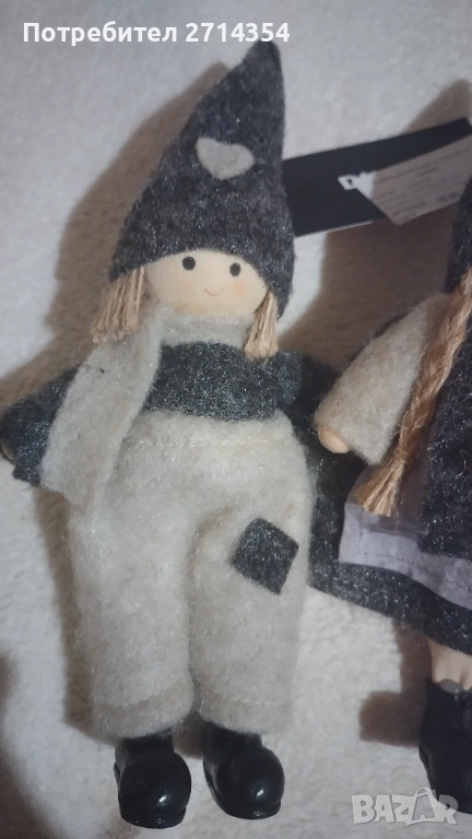 Новогодишни декорации и чиния , снимка 1