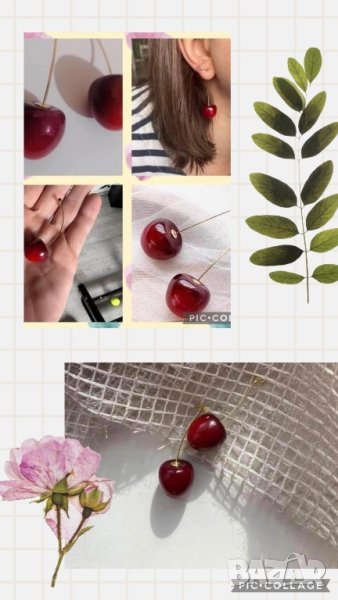 Атрактивни обеци 🍒, снимка 1
