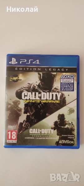 Call Of Duty Infinite Warfare Legacy Edition PS4, снимка 1