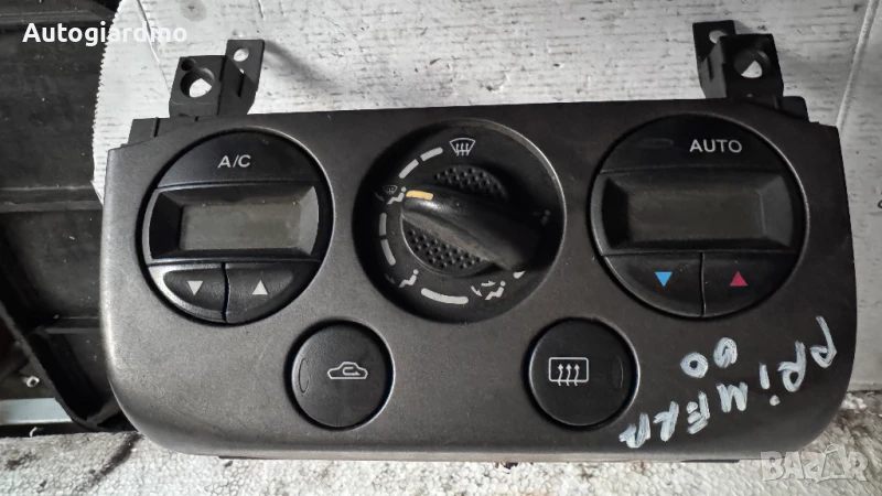 Климатичен блок / панел / табло зa Nissan Primera - 275109F601, снимка 1