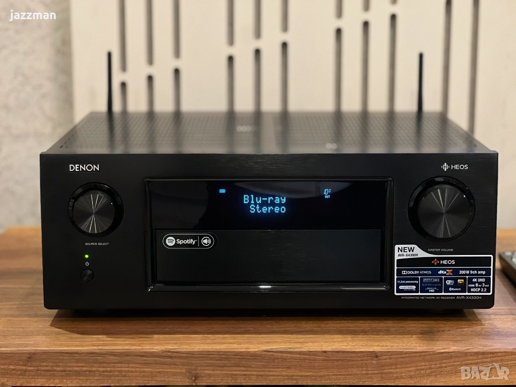 Denon AVR-X4300H – AV ресийвър | Dolby Atmos | HEOS, снимка 1