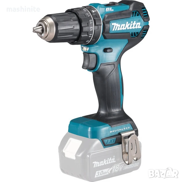 Акумулаторен ударен винтоверт DHP485Z Makita, снимка 1