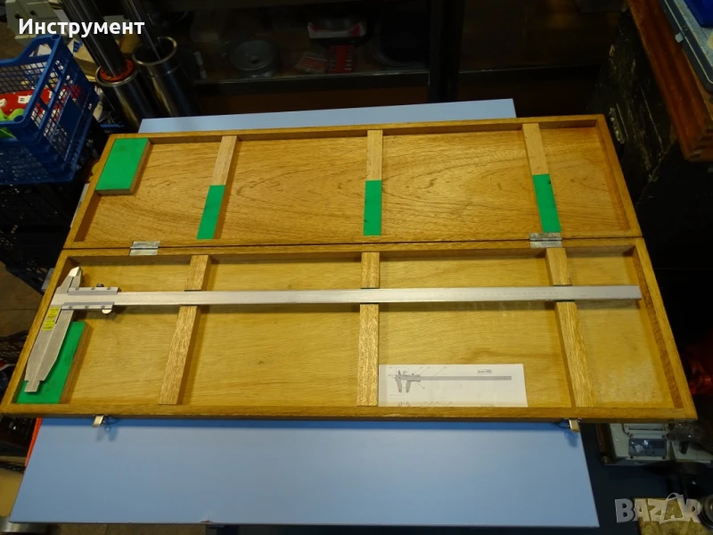 Шублер Mitutoyo 533-405 CN75 със скосени върхове 0.05mm 0-750mm, снимка 1