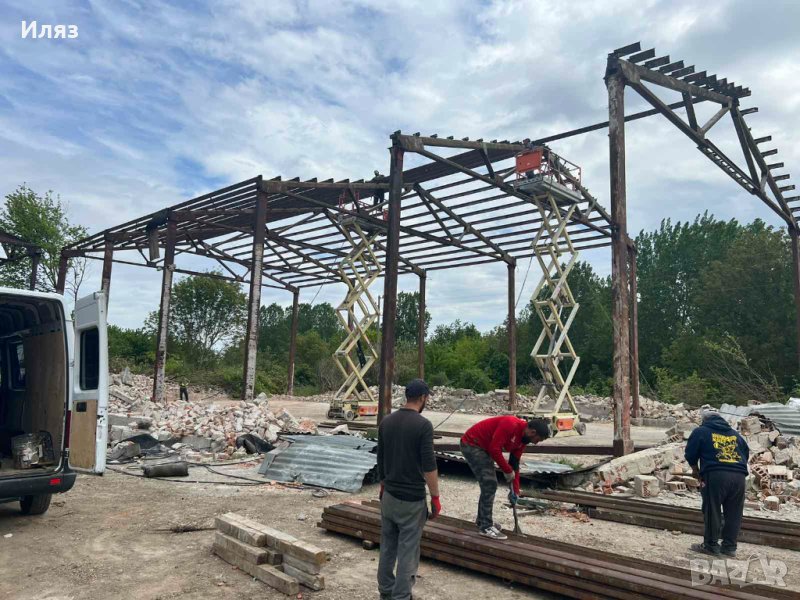 Метална конструкция  15 м 1000кв, снимка 1