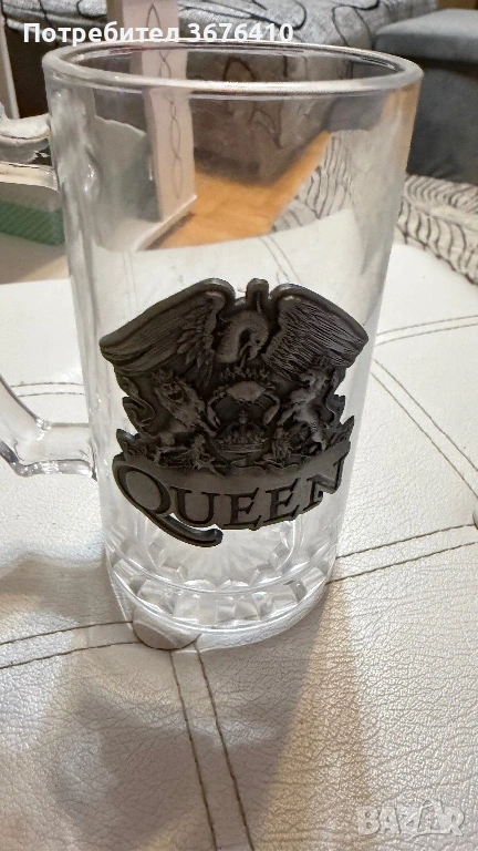 Халба с логото на групата Queen, снимка 1