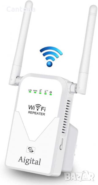 5G Dual Band WiFi Рутер, Репитер и Повторител Aigital , с 2ВЪНШНИ АНТЕНИ, снимка 1