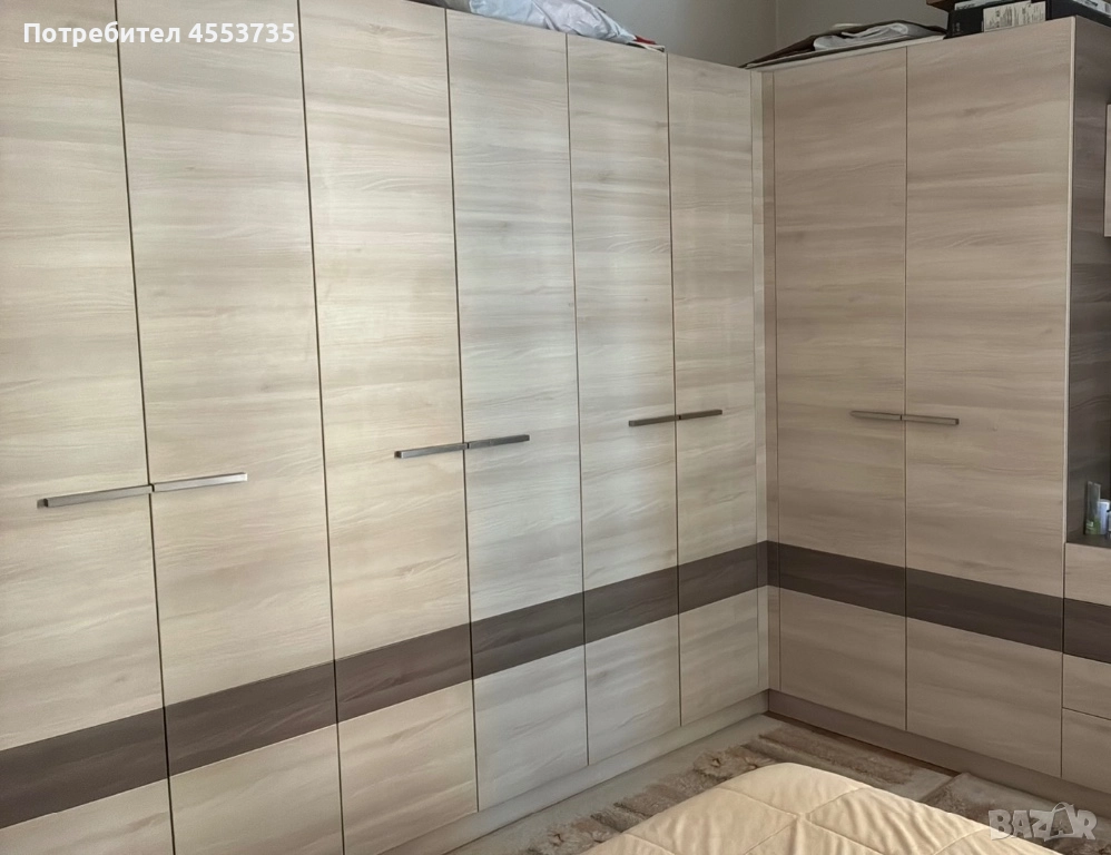 Спешно! Продавам голям гардероб с дължина 3,80, снимка 1