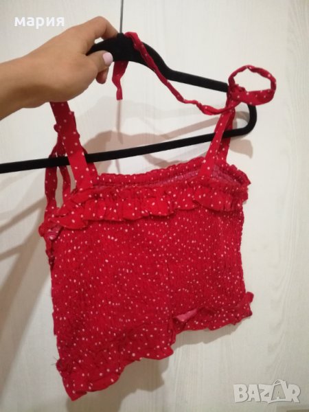 Нов  топ с връзващи презрамки, снимка 1