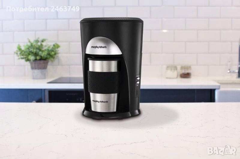 КАФЕ МАШИНА Morphy Richards шварц, снимка 1