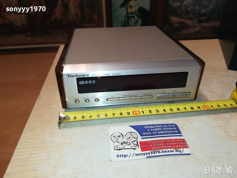 TECHNICS ST-HD51 TUNER-MADE IN JAPAN-ВНОС SWISS 1412231037, снимка 1