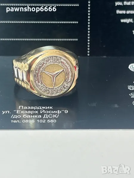 Златен мъжки пръстен 14 карата, снимка 1