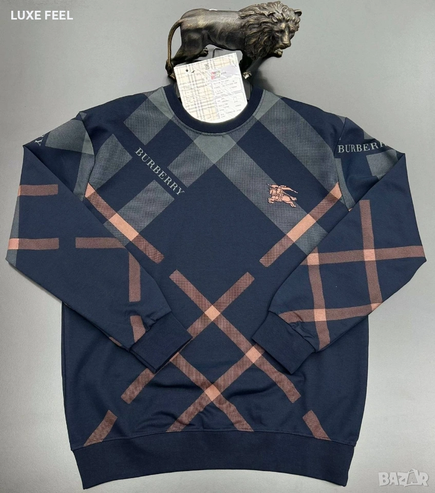 Мъжка Памучна Блуза ⚜️ BURBERRY , снимка 1