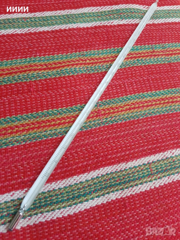 Термометър живачен от - 12 до + 115, снимка 1