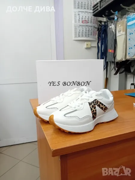 ДАМ.СНИКЪРСИ м620 БЕЛИ, снимка 1