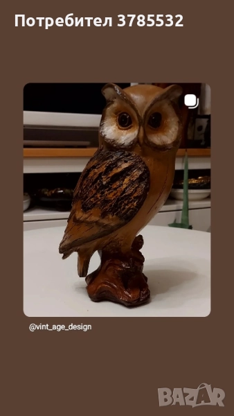 Дървена сова, снимка 1