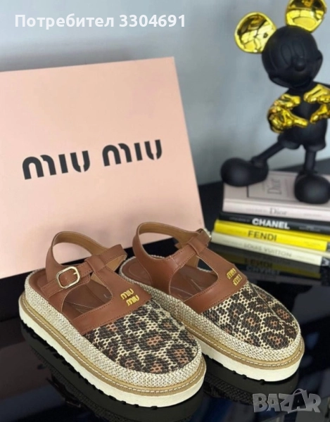 Дамски обувки miu miu , снимка 1