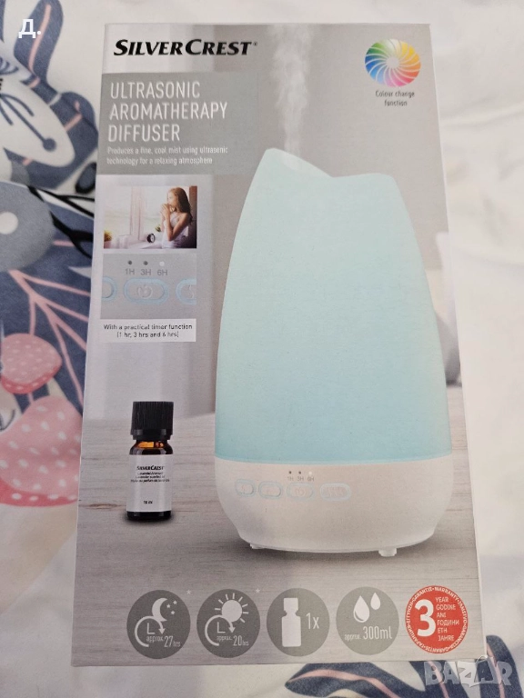 Ултразвуков Ароматизиращ Дифузер SILVERCREST, снимка 1