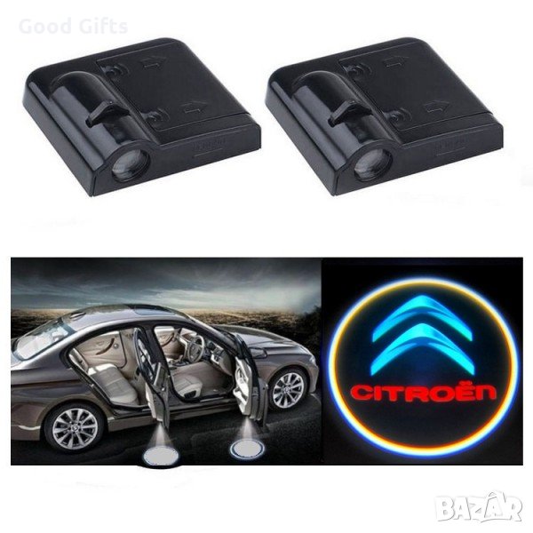 LED logo Безжично лого проектор за врати СИТРОЕН CITROEN, снимка 1