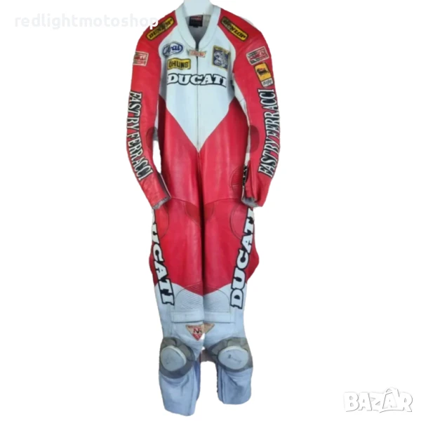 📌 5250 Ducati Цял мъжки кожен мото екип | Размер 56 | 200 лв, снимка 1