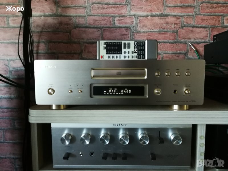 DAC Denon DCD-S10 flagship 14kg 4x20bit 4xPCM1702J Japan, снимка 1