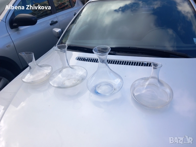 четри сомелиерски съда за дегустация на вино, снимка 1