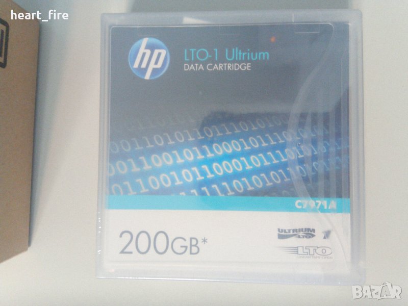 HP Ultrium LT01 200GB архивни касетки, снимка 1