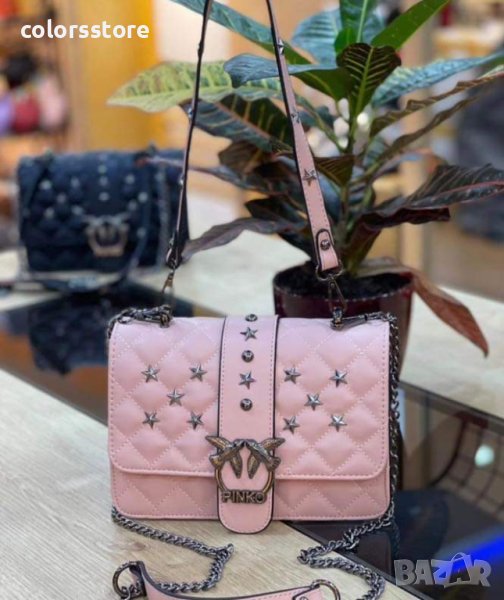 Розова чанта Pinko код BR-S12, снимка 1