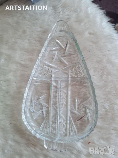 Съклени за разядки, матови купички за ядки, к-т за обработка на сирена и др. , снимка 1