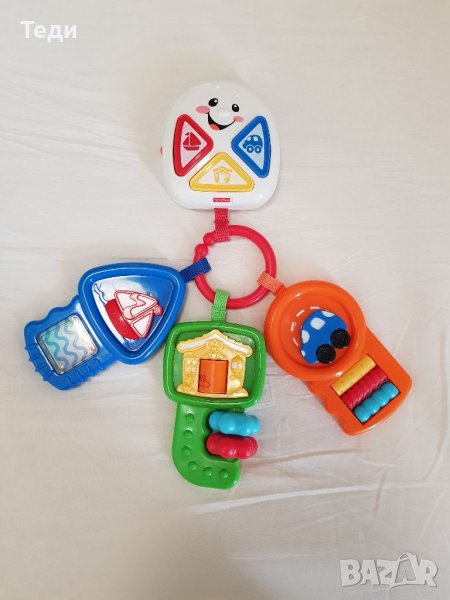 Fisher-Price - Образователни ключове на български език /  6м+, снимка 1