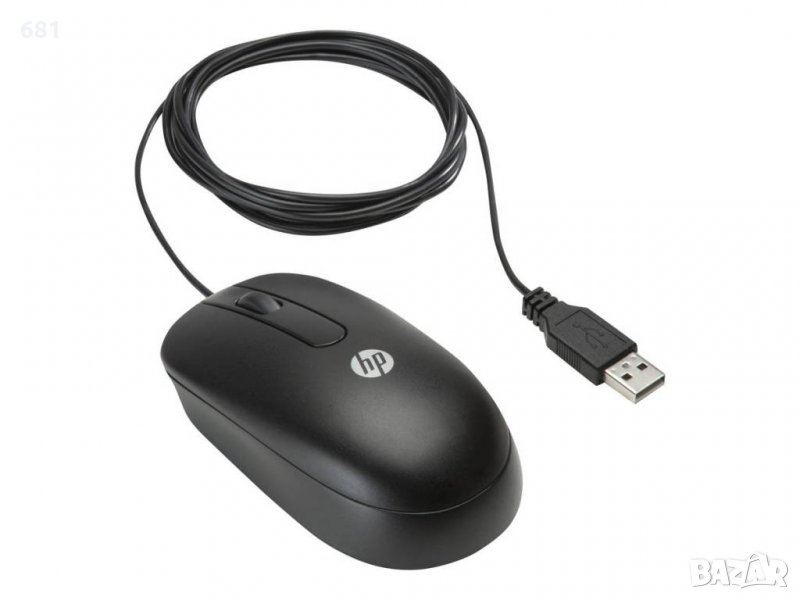 Оптична мишка HP  USB Черна , снимка 1