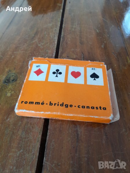 Стари карти за игра Coeur, снимка 1