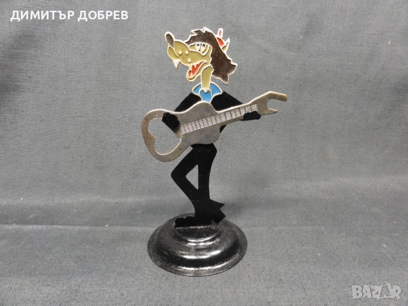 СТАРА РЕТРО СОЦ СССР НАСТОЛНА ФИГУРКА - ОТВАРАЧКА НУ ПОГОДИ, снимка 1